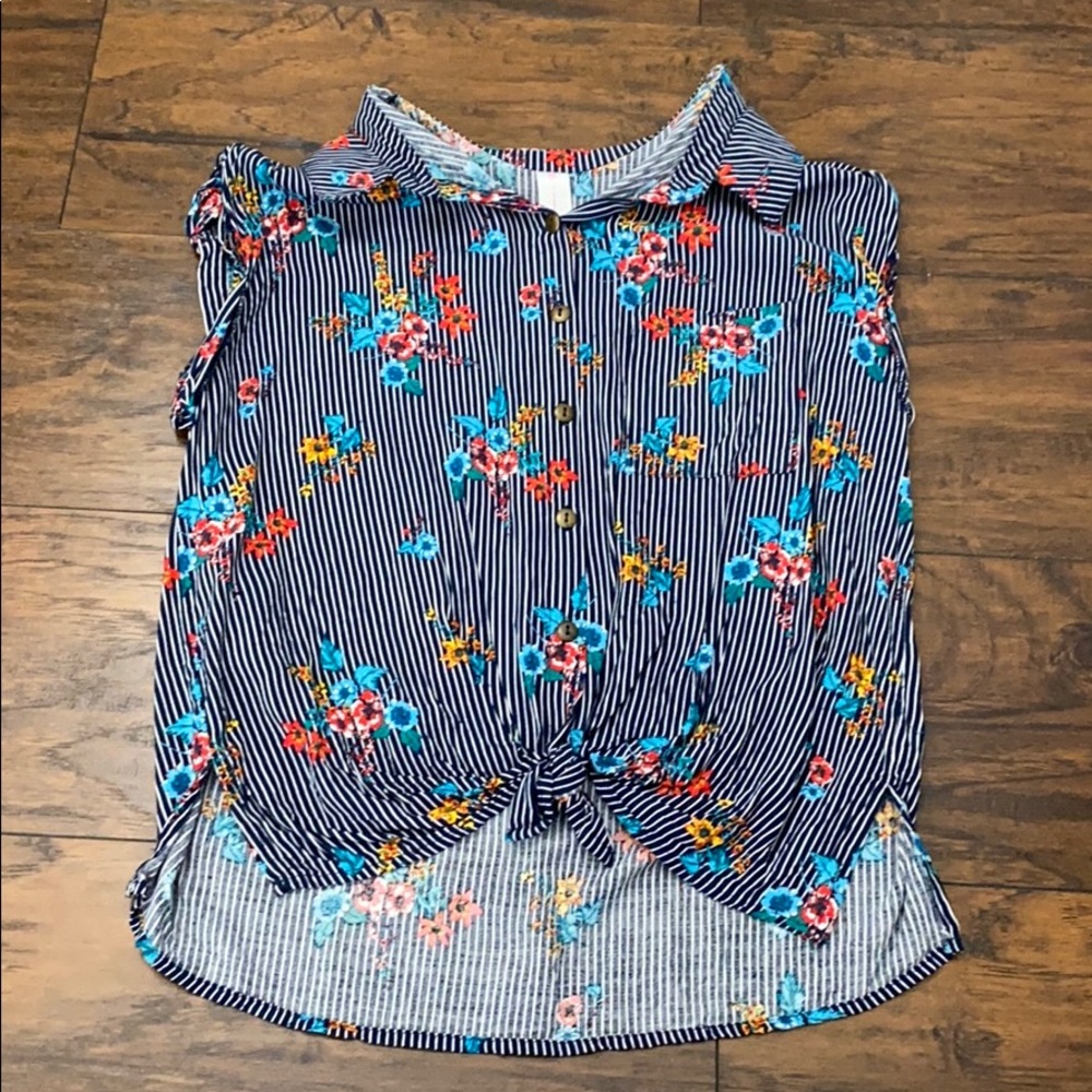 No Boundaries Button Down Shirt